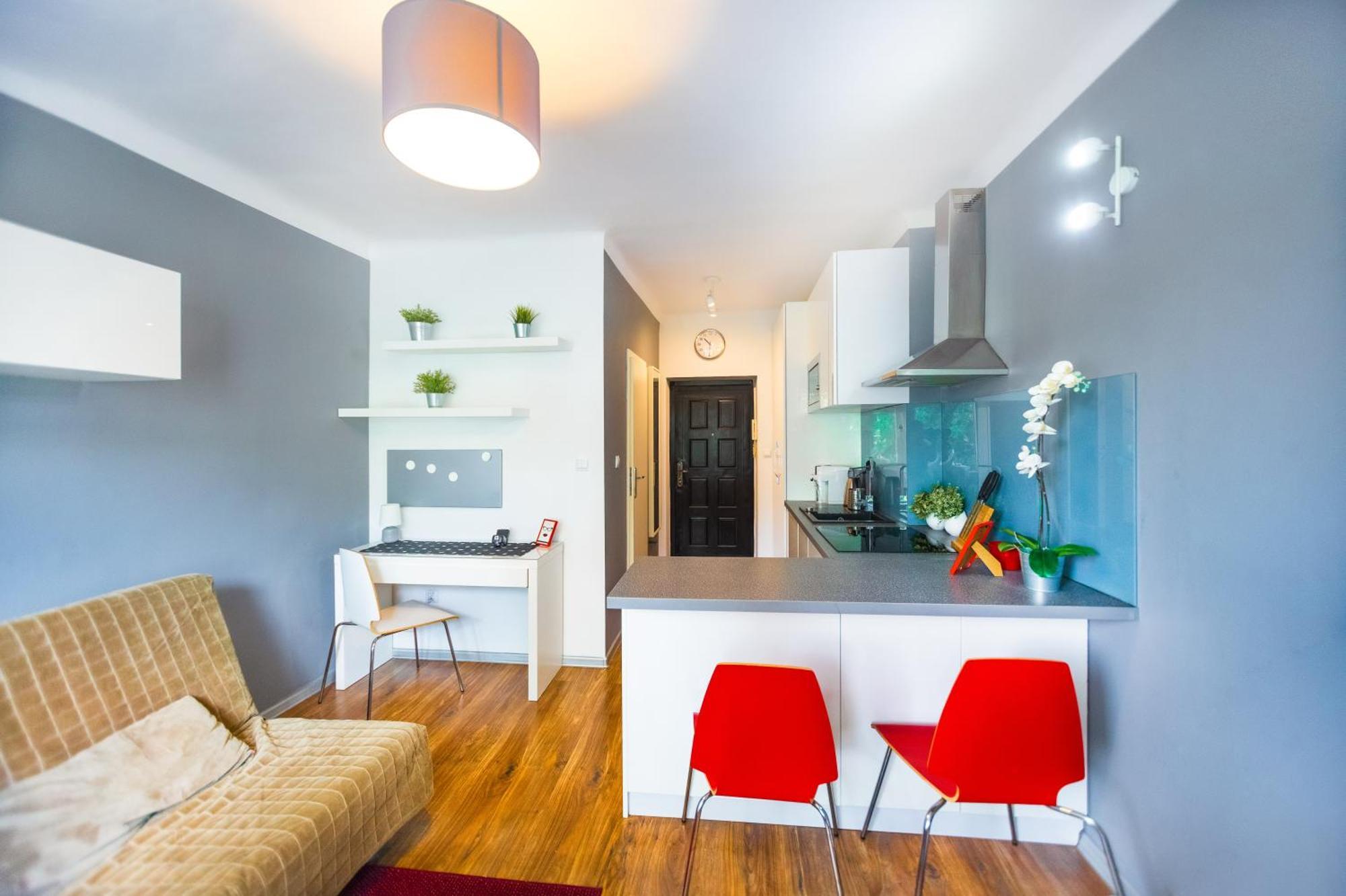 Cozy Studio Next To The Metro And City Center Warsaw Exterior photo