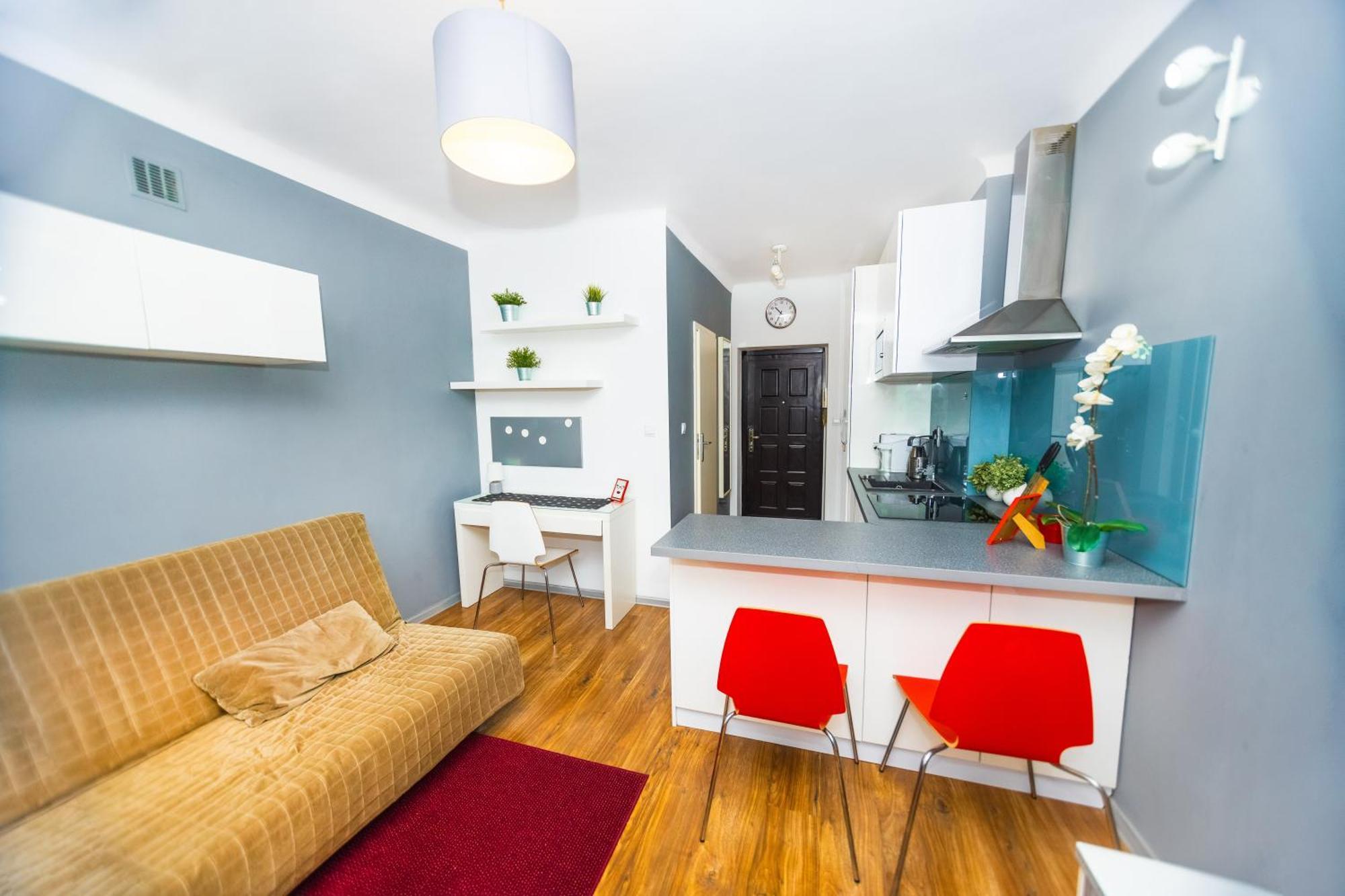 Cozy Studio Next To The Metro And City Center Warsaw Exterior photo